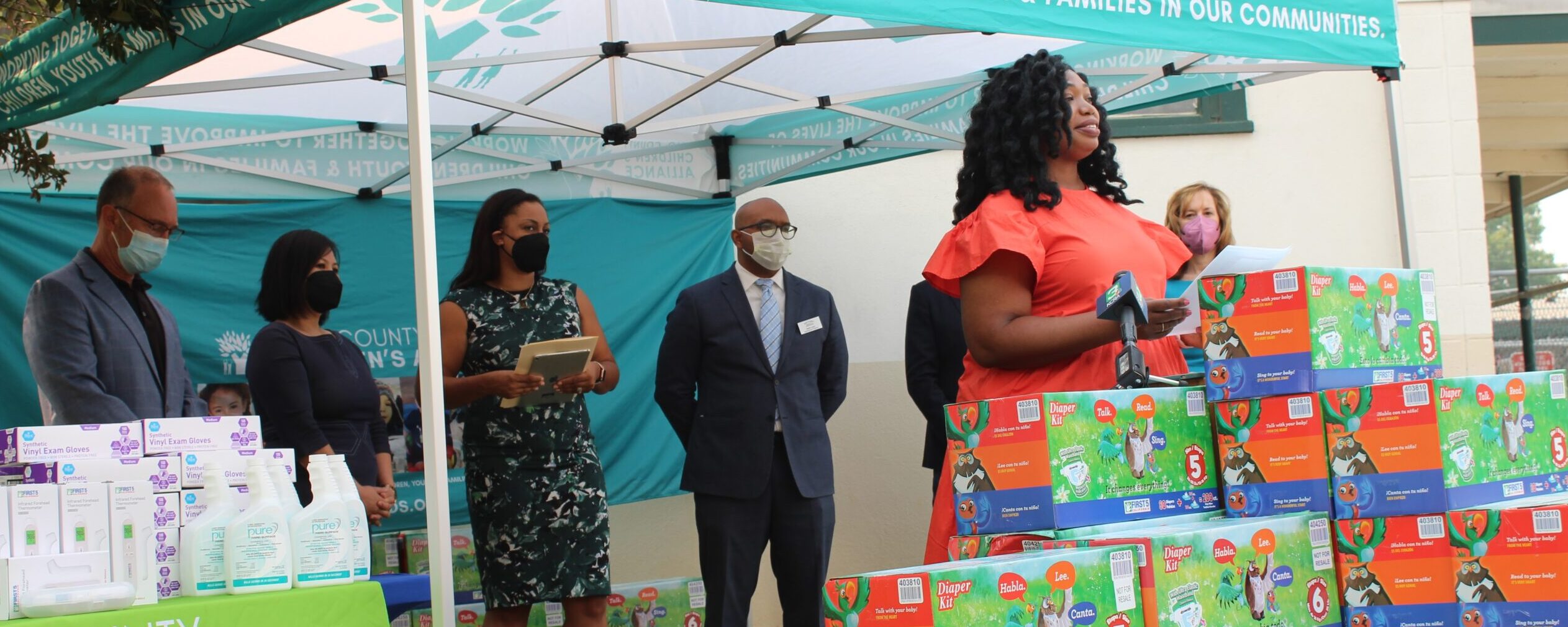 YCCA & SupplyBank.org Support Families